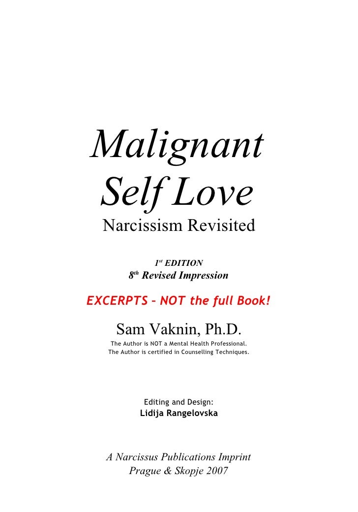 Malignant Self Love Ebook